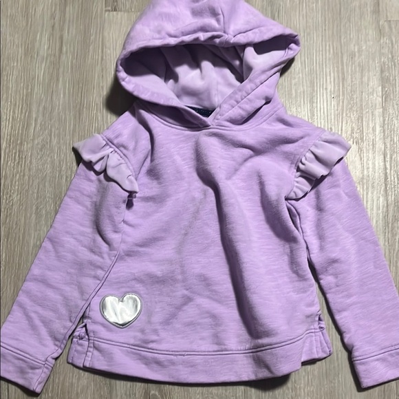 Lavender Ruffle Hoodie for Kids - Picture 1 of 1